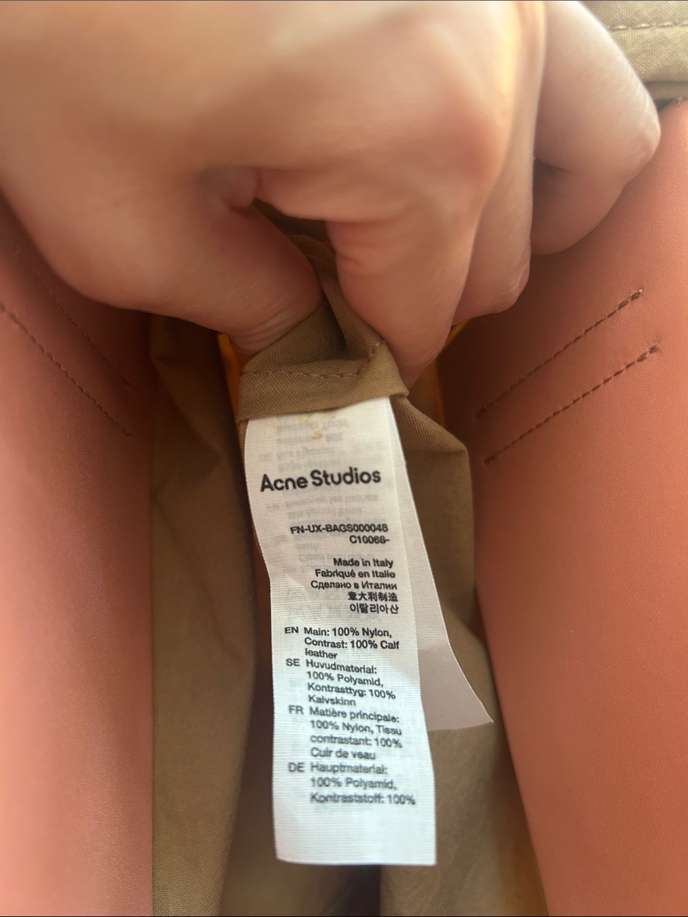 Acne Studios Baker Bag - Picture 2 of 5